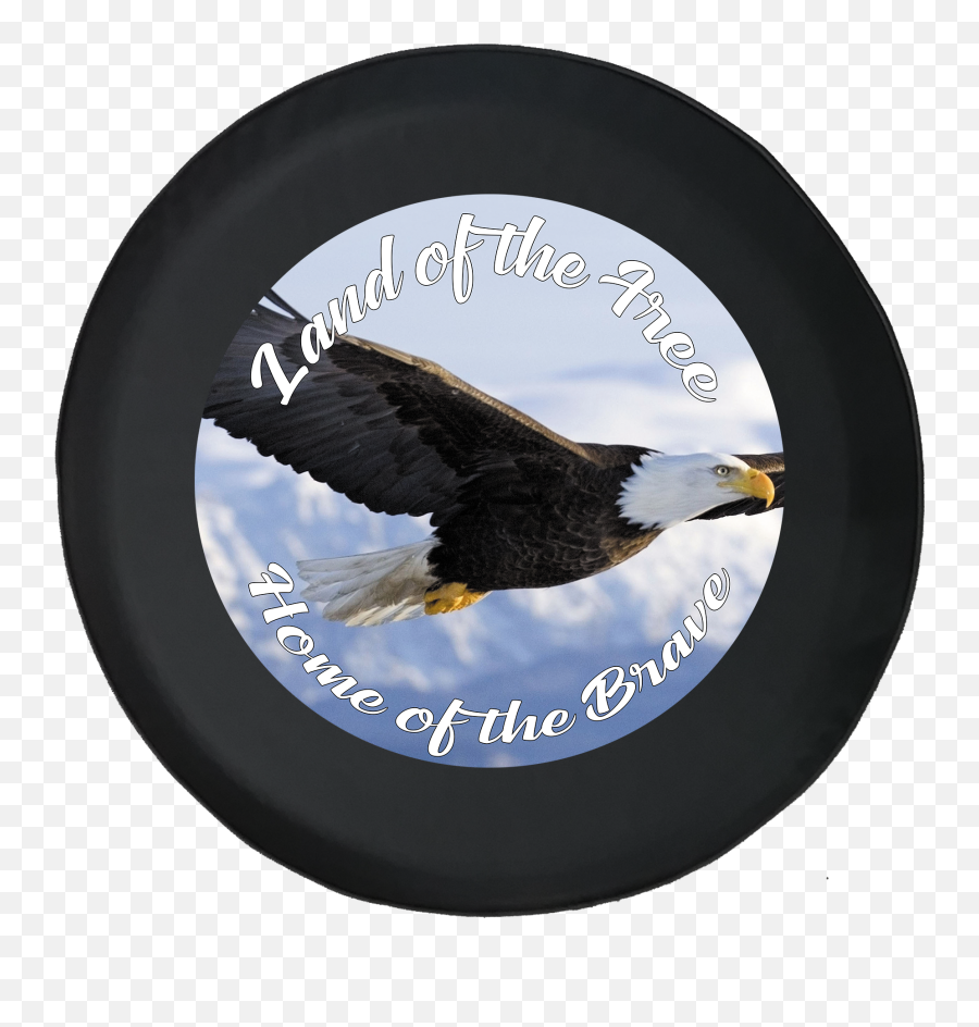 Land Of The Free Home Brave American Eagle Spare Tire Cover Fits Jeep Rv U0026 More 28 Inch - Walmartcom Bald Eagle Emoji,Eagle Emoticon Ipad