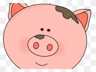 Pig Face Cartoon Png Transparent - Cartoon Pig Png Transparent Emoji,Flying Pig Emoji