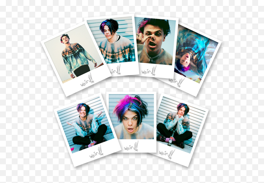 Polaroids Yungblud - Collage Emoji,Lero Lero Emoji