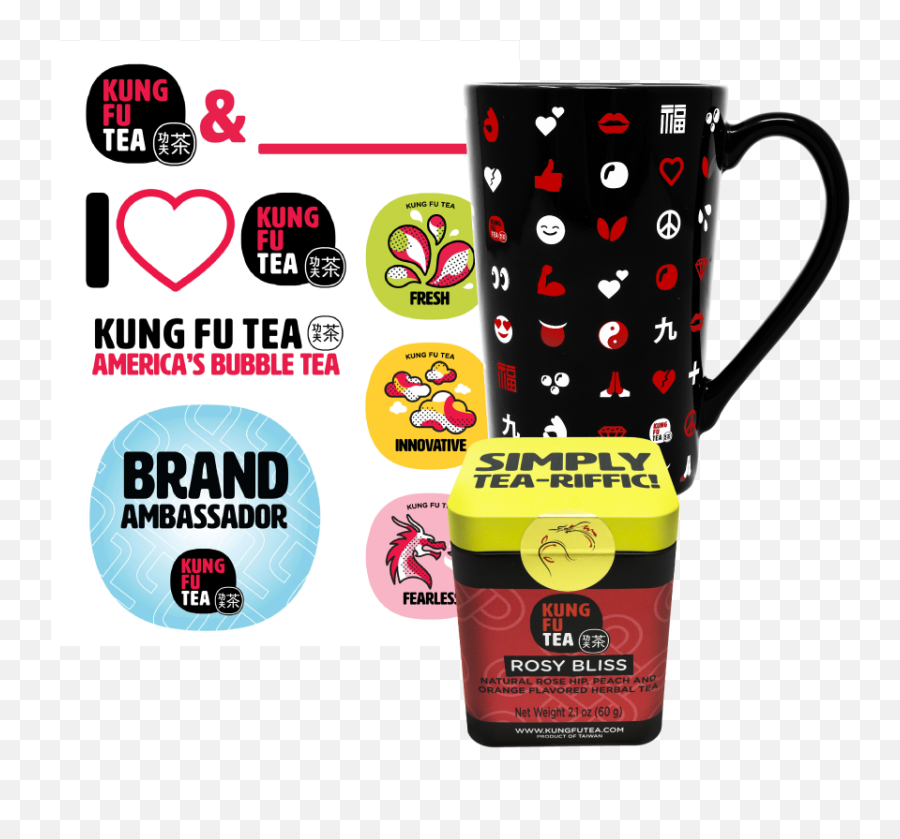 Basic Bundle U2014 Kung Fu Tea Fresh - Innovative Fearless Leading Tea Brand Emoji,Peach Emoji Hat