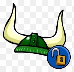 Viking Clipart Club Penguin - Club Penguin Viking Helmet Emoji,Viking Helmet Emoji
