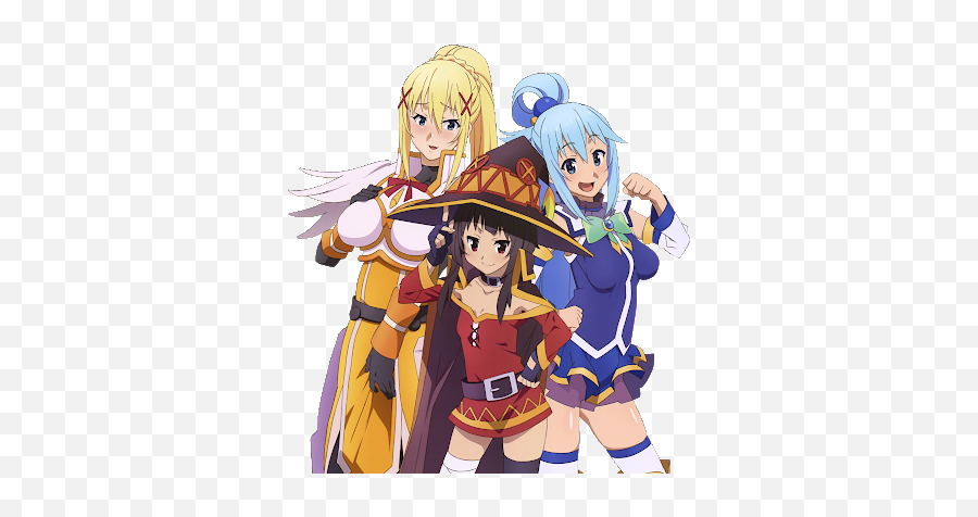 Darkness Megumin Y Aqua Kono - Megumin Emoji,Megumin Emoji