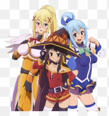Darkness Megumin Y Aqua Kono - Megumin Emoji,Megumin Emoji