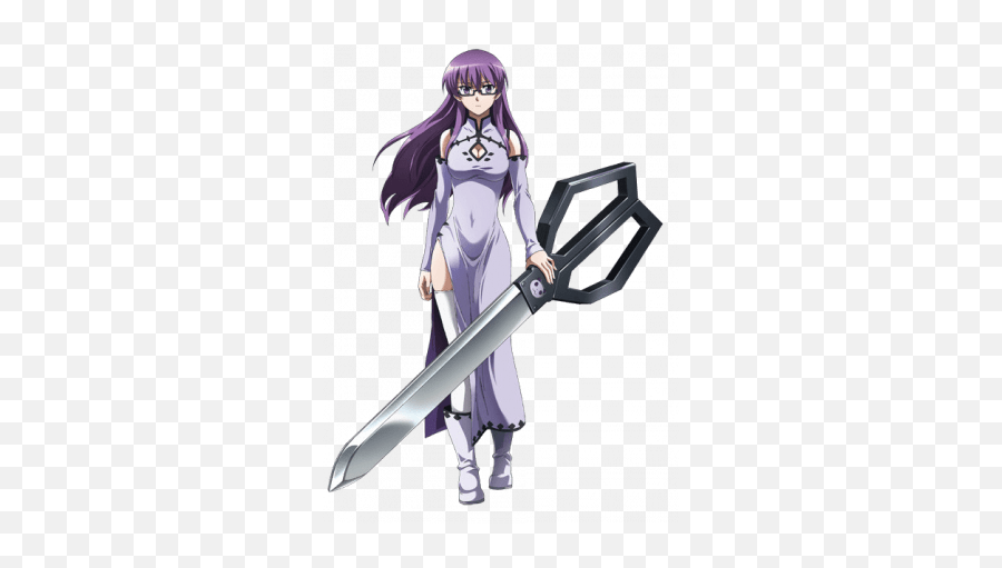 These 36 Purple Haired Anime Girls Are So Damn Interesting Emoji,Emoticon Sword Bravest Warriors