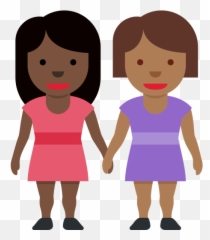 U200du200d Handshaken Women With Dark Skin Tone And Medium Emoji,Spiderweb Unicode Emoticon
