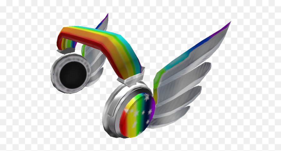 Details About Feathered Rainbow Headphones Exclusive Bonus Emoji,No Emotion Roblox Id