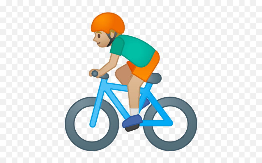 U200d Man On Bicycle In Medium Light Skin Tone Emoji,Eggplant Water Water Emojis