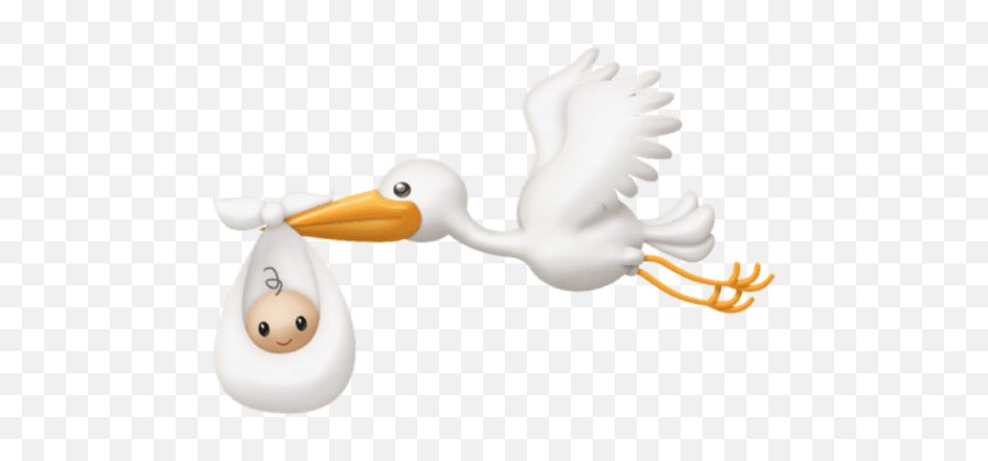 Bom Dia Emoji,Stork Emoji