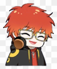 Mysticmessenger Luciel 707 Sticker - 707 Mystic Messenger Emoji,Mystic Messenger 707 Emoji Gif