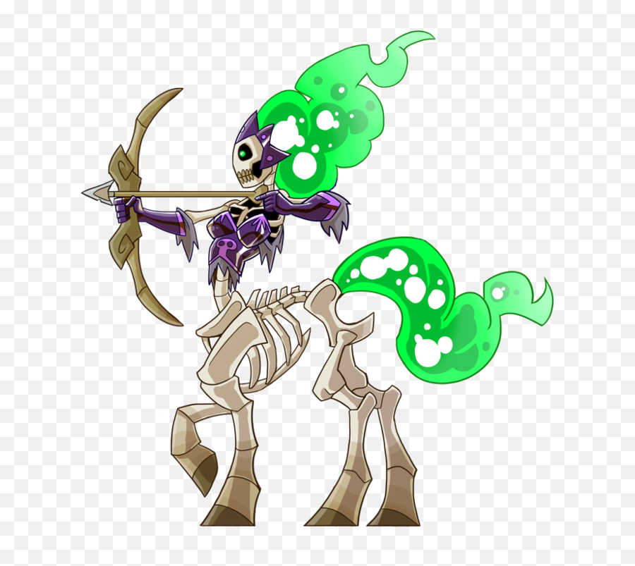 Looks Like A Lovely Lady - Skeleton Centaur 5e Emoji,Emoji Pop 142