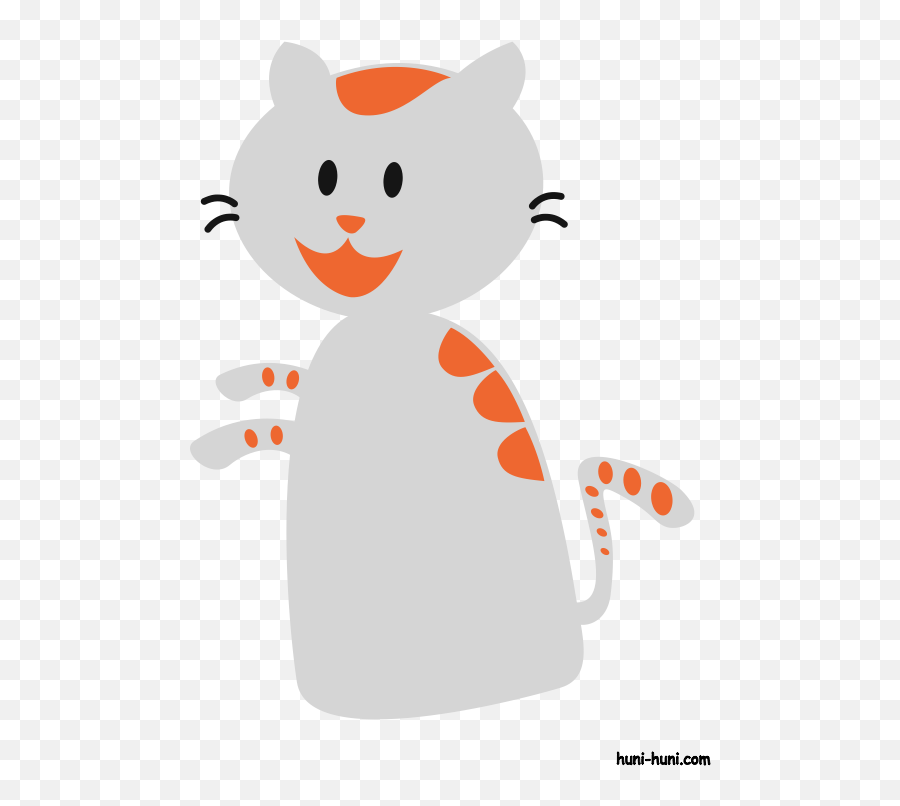 Color Clipart Flashcard Color Flashcard Transparent Free - Puppet Clipart Cat Emoji,Emotion Flash Cards For Kids