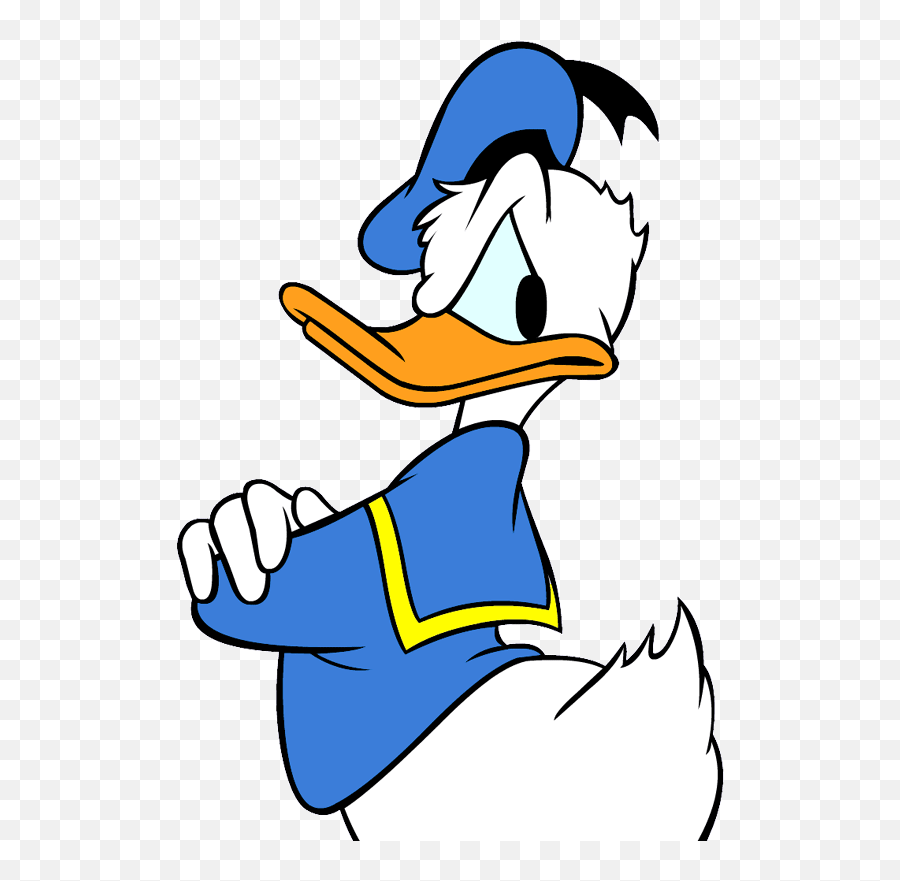 Donald Duck Caricatura De Pato Personajes De Dibujos - Donald Duck Side Profile Emoji,Emoji Quiz Respuestas Peliculas