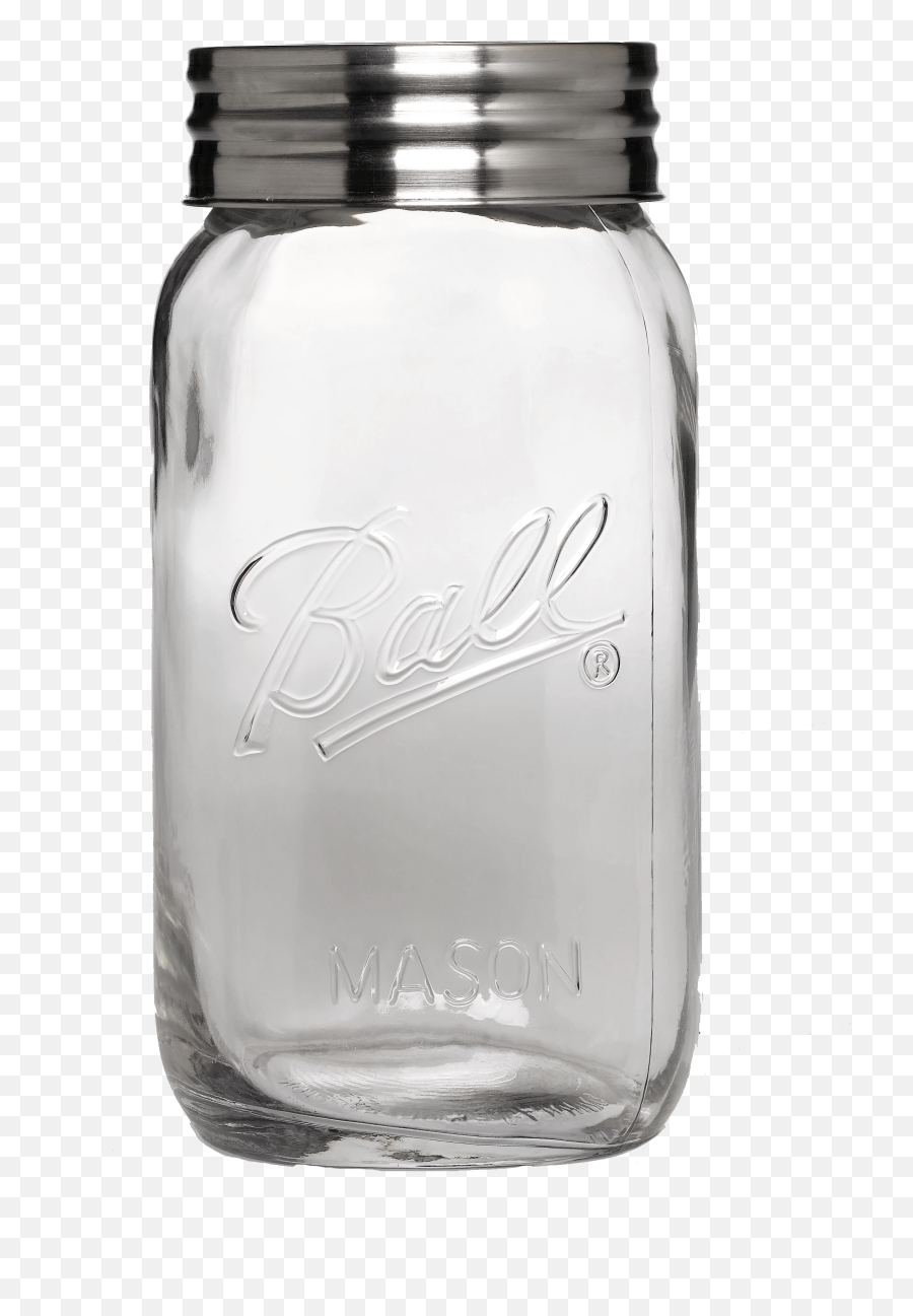 Clear Glass Half - Ball Commemorative Jar Emoji,Glass Half Full Emoji