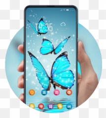 Best Beautiful Butterfly Theme Shiny - J7 Prime Stylish Back Cover Emoji,Animasi Emotion