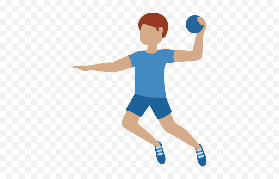 Medium Skin - Handball Player Emoji,Sparkle Throwing Emoji