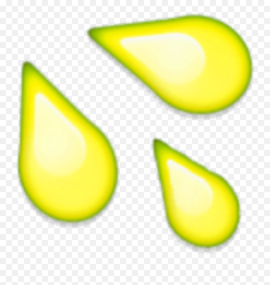 Mq Yellow Drops Emojis Emoji Sticker - Dot,Drops Emoji