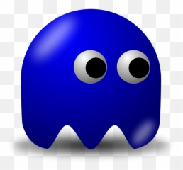 Pac Man Ghost - Monterey Bay Aquarium Emoji,Cirno Anime Pacman Emoji