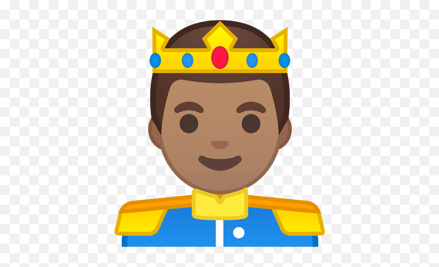 Prince Emoji With Medium Skin Tone Meaning And Pictures - Emojis De Principe,Japanese Ogre Emoji
