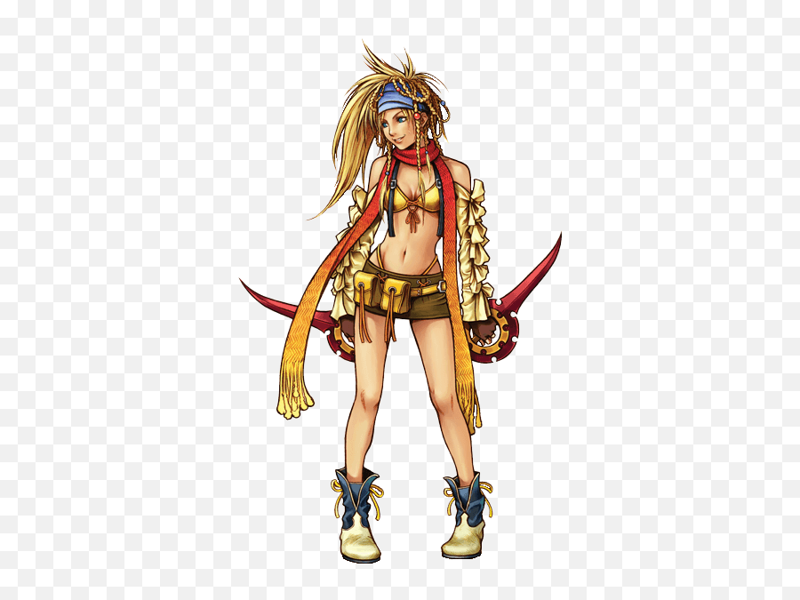 Rikku - Final Fantasy Rikku Emoji,Final Fantasy 10-2 Real Emotion Japanese