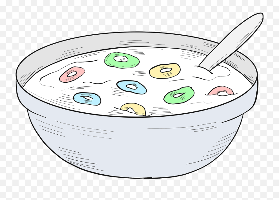 Healthy Breakfast Clipart Free Download Transparent Png - Mixing Bowl Emoji,Cereal Emoji