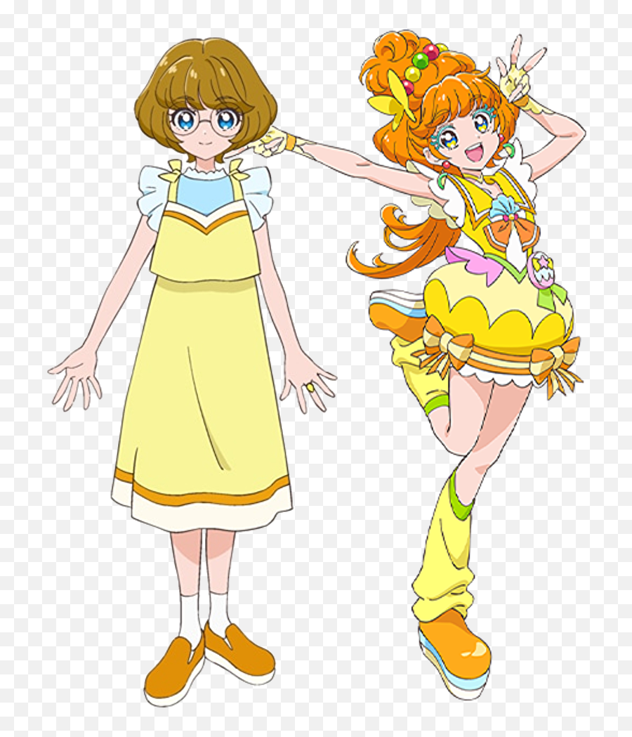 Anime Feet Tropical - Rouge Precure Minori Ichinose Tropical Rouge Precure Cure Papaya Emoji,Disnwey Movie Emotions