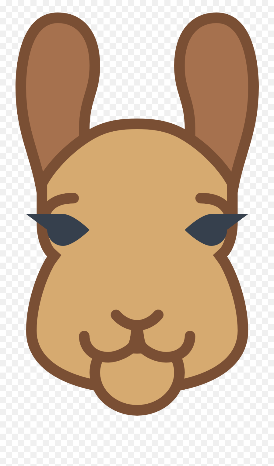 Llama Face Png - Clip Art Transparent Png Full Size Icon Emoji,Suprised Emoji Pumpkin Carving Stencil