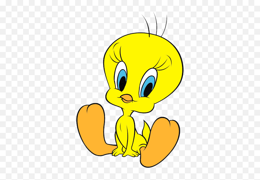 Tweety Bird Clipart - Clip Art Library Cute Tweety Bird Clipart Emoji,Tweety Emoticons Free