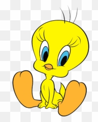 Tweety Bird Clipart - Clip Art Library Cute Tweety Bird Clipart Emoji,Tweety Emoticons Free