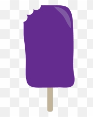 Clipart Popsicle Clipart Image 5 - Melting Popsicle Purple Clipart Emoji,Melting Popsicle Emoji
