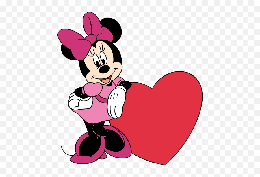 Pin On U003c3 Minnie U003c3 - Mickey Mouse Valentine Clipart Emoji,Mickey Mouse Birthday Emoticon