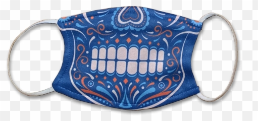 Custom Printed Logo Face Masks Digital Designed Solutions Emoji,Sugar Skull Emoji