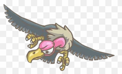 Vulture - Zelda Wiki Dragon Emoji,Japanese Bowing Emoticons Triforce Heroes