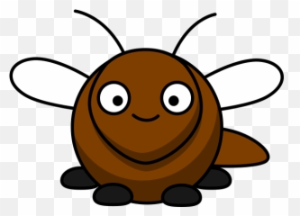 Thrip Round Cartoon Clip Art At Clker - Happy Emoji,Housefly Emoticon