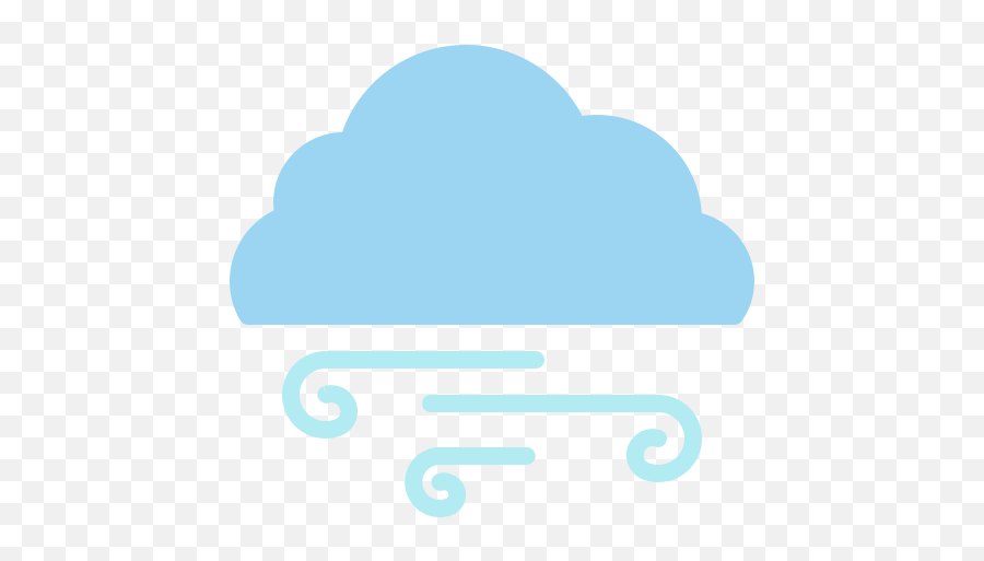 Windy Weather Free Icon Of Weather - Language Emoji,Windy# Emoticon