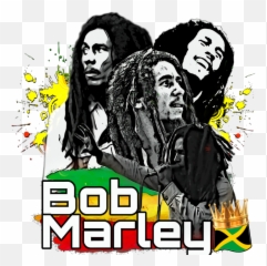 Bobmarley Bobmarley Bobmarley Sticker - Logo Bob Marley Png Emoji,Bob Marley Emoji