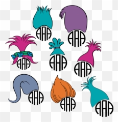 Troll Hair Png - Trolls Svg Free Emoji,Emojis For Trolls