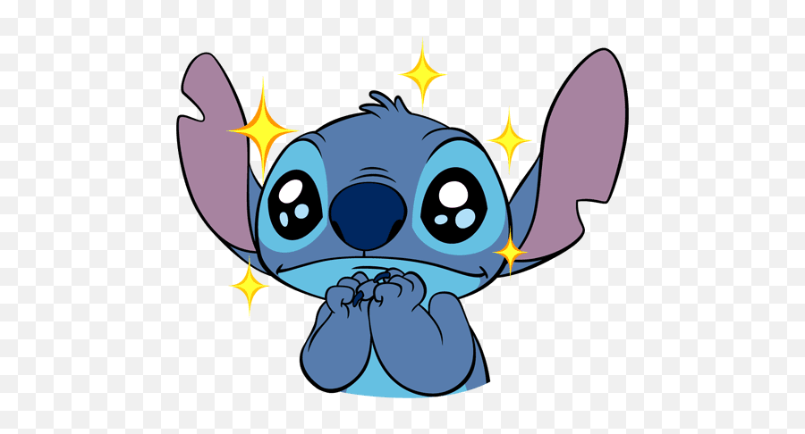 Vk Sticker - Stitch Png Emoji,Disney Emojis Stitch