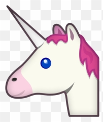 Unicorn Emoji Png - Transparent Background Unicorn Icon,Unicorn Emoji