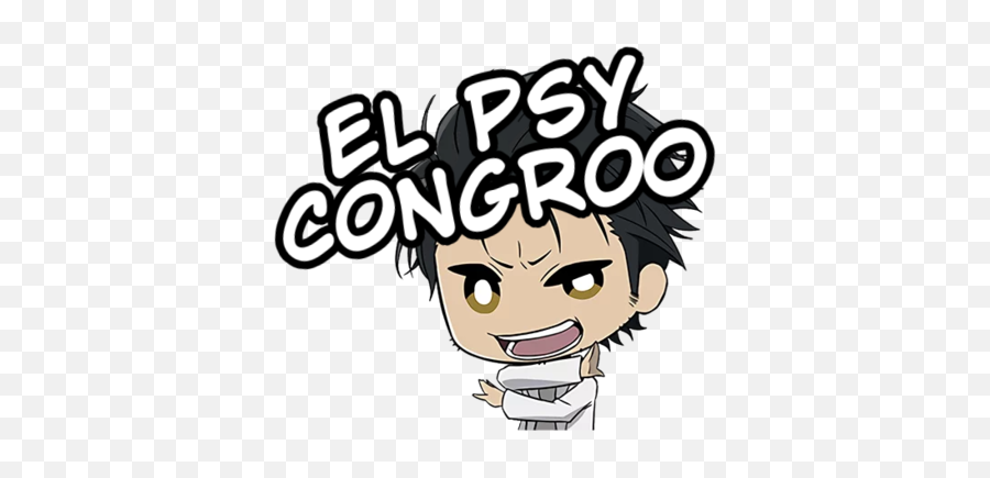 Amadeus - El Psy Congroo Sticker Emoji,Steins Gate 0 Rine Emoticons