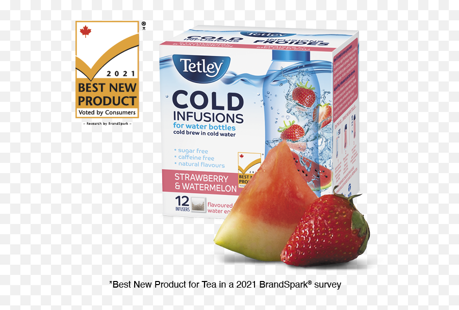 Tetley Cold Infusions Strawberry And Watermelon Tetley Canada Emoji,I Like My Water Like I Like My Emotions Water Bottle