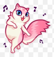 Pussy Cat Sticker Pack - Stickers Cloud Emoji,'nyan' Followed By Cat Emojis Mean