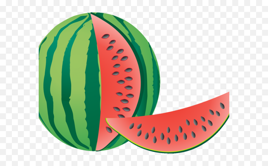 Melon Clipart Watermelon Seed - Clip Art Watermelon Outline Emoji,Cantaloupe Emoji