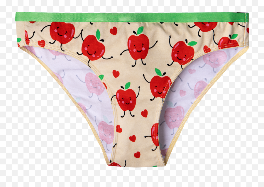 Womenu0027s Briefs Apples Dedoles Emoji,Cat Emoticon Underwear