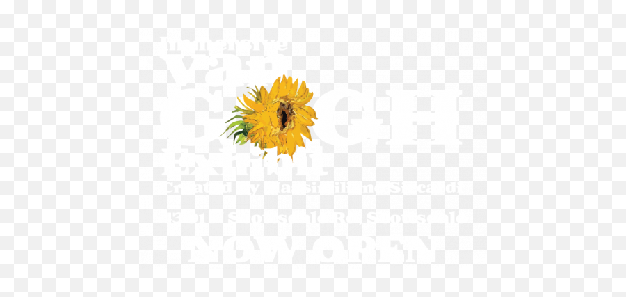 Van Gogh Exhibit Phoenix The Immersive Experience Emoji,Kansas Sunflower Emoticon