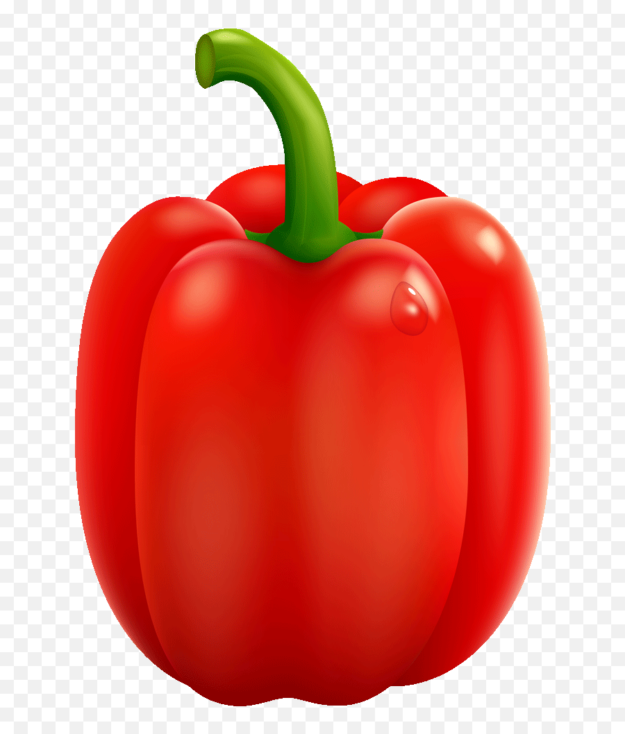 Download Capsicum Pepper Vector Red Bell Hq Png Image Emoji,Bell Emoji
