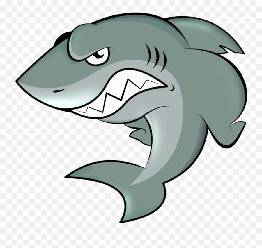 Lines That End In A Point - Paintnet Discussion And Clipart Shark Cartoon Png Emoji,Shark Fin Emoji