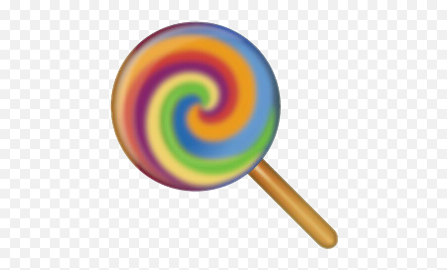 Lolipop Emoji Iphone Sticker - Emoji Caramelo Png Iphone,Emoji On A Stick