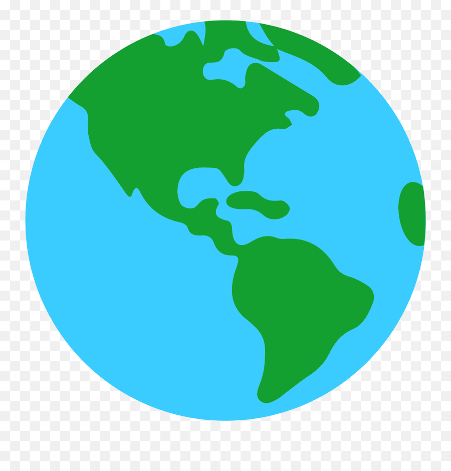 Globe Showing Americas Emoji - Male Body Hair Map,Earth Emoji
