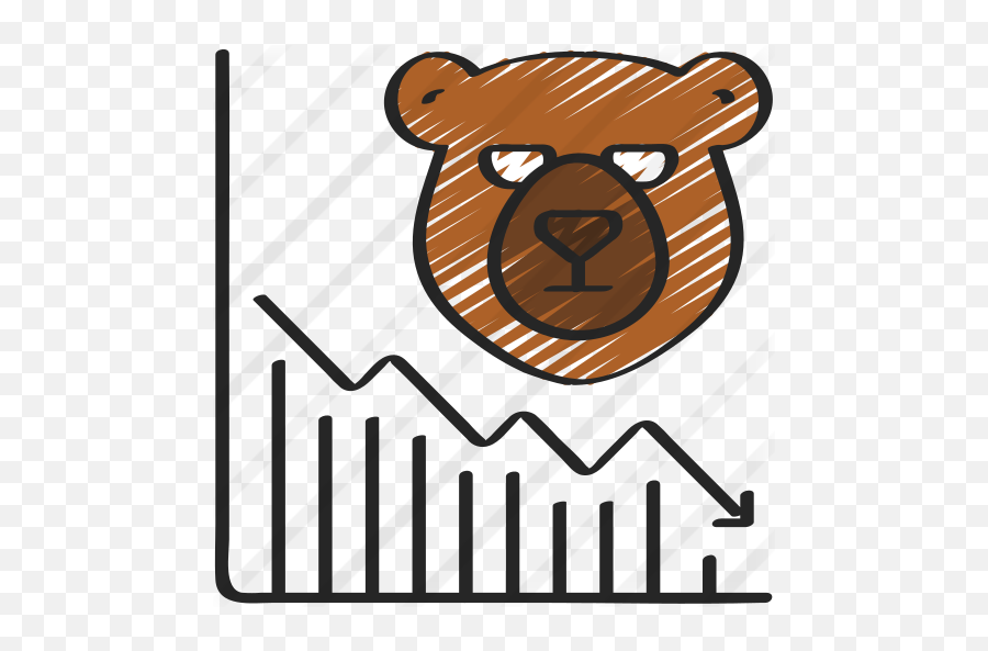 Bear Market - Bear Market Icon Png Emoji,Bear Emotions