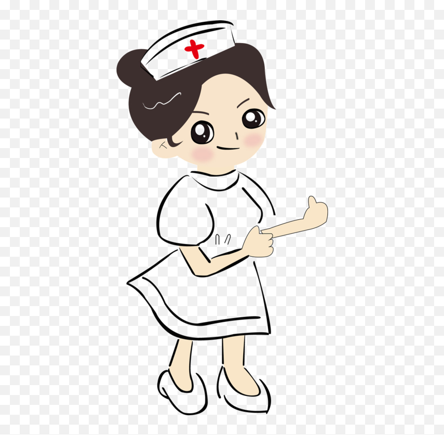 Clipart Woman Dentist Clipart Woman Dentist Transparent - Cartoon Nurse Cap Clipart Emoji,Woman Hospital Baby Bottle Emoji